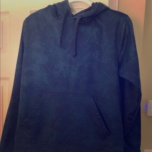Women’s blue Champion hoodie
